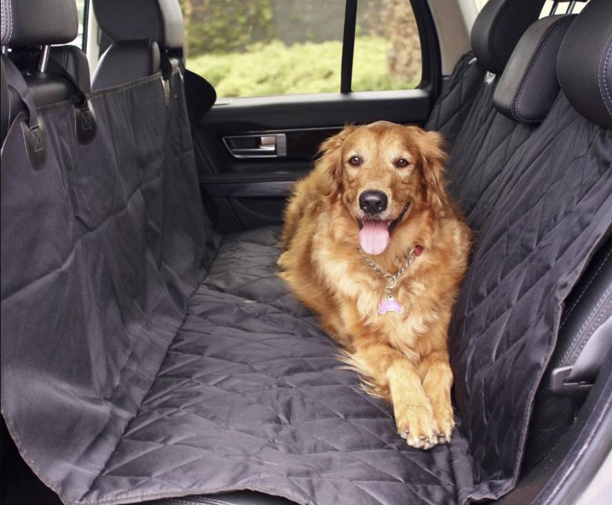 Dog Car Seat Cover Car Organizers Color : Gray 