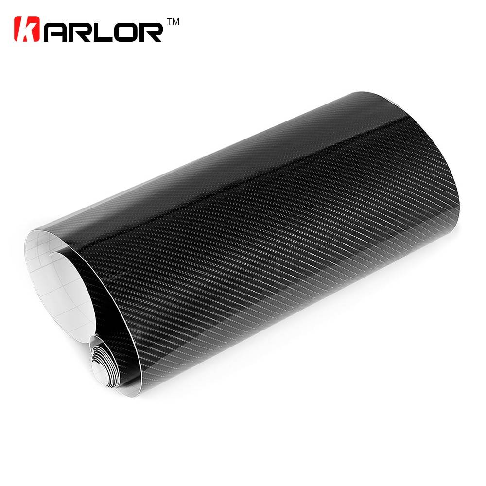 High Glossy 5D Carbon Fiber Wrapping Vinyl Car Accessories Color Name : Black|Red|Blue|Silver|Gray 