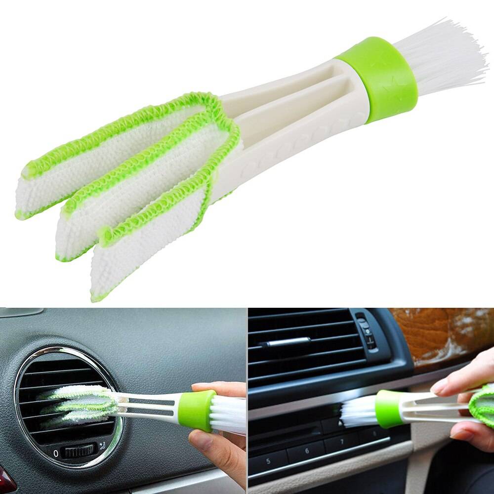Car Clean Brush Cleaning Accessories Car Auto Air Conditioner Vent Cleaner Blinds Keyboard Dust Computer Car-styling Clean Tools