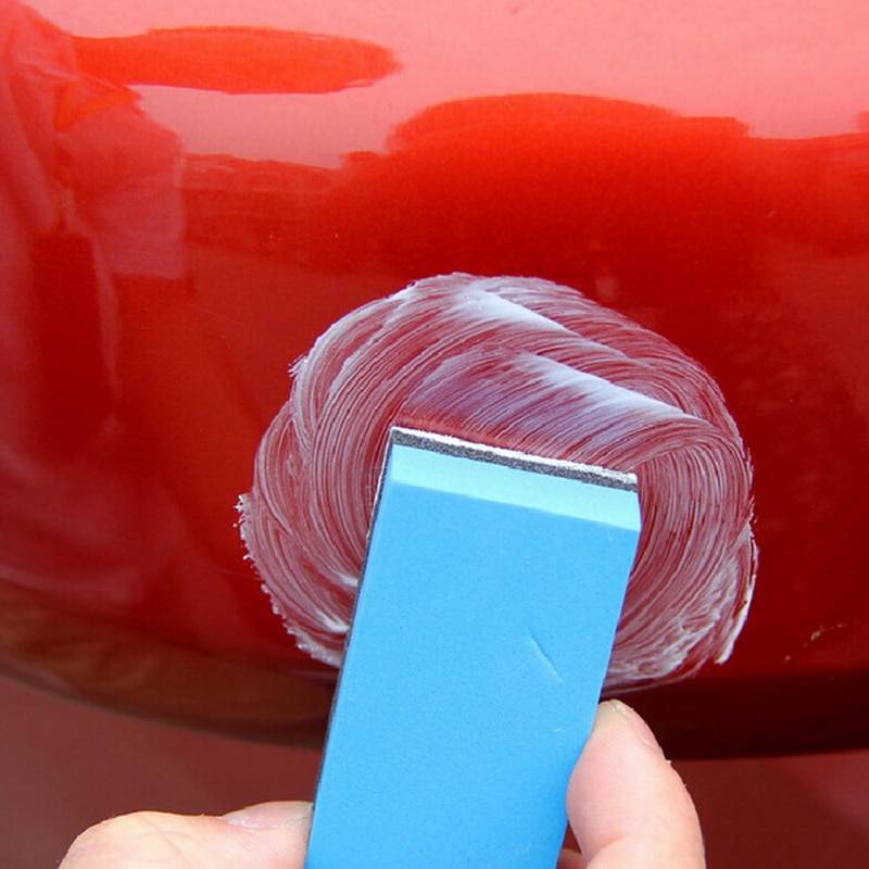 Car Scratch Hiding Polishing Paste with Sponge Car Repair & Specialty Tools  