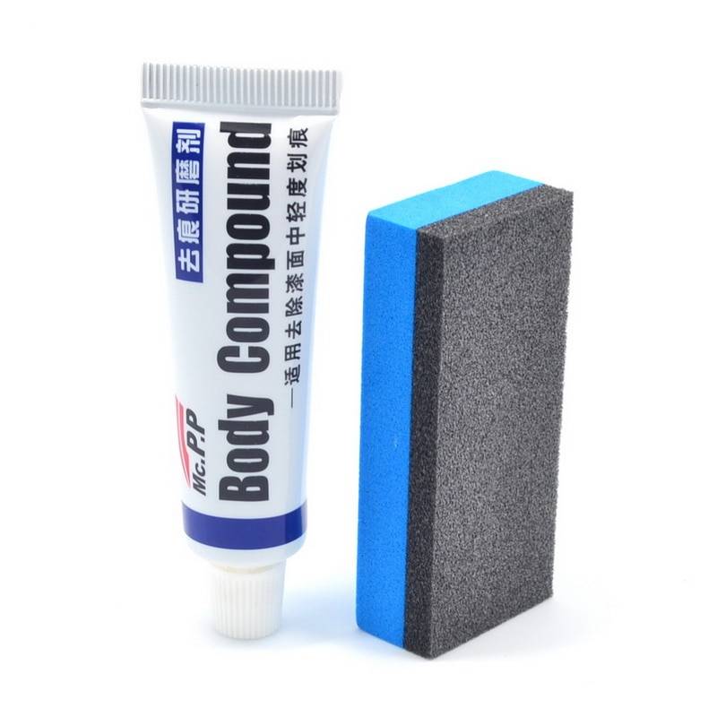 Car Scratch Hiding Polishing Paste with Sponge Car Repair & Specialty Tools  