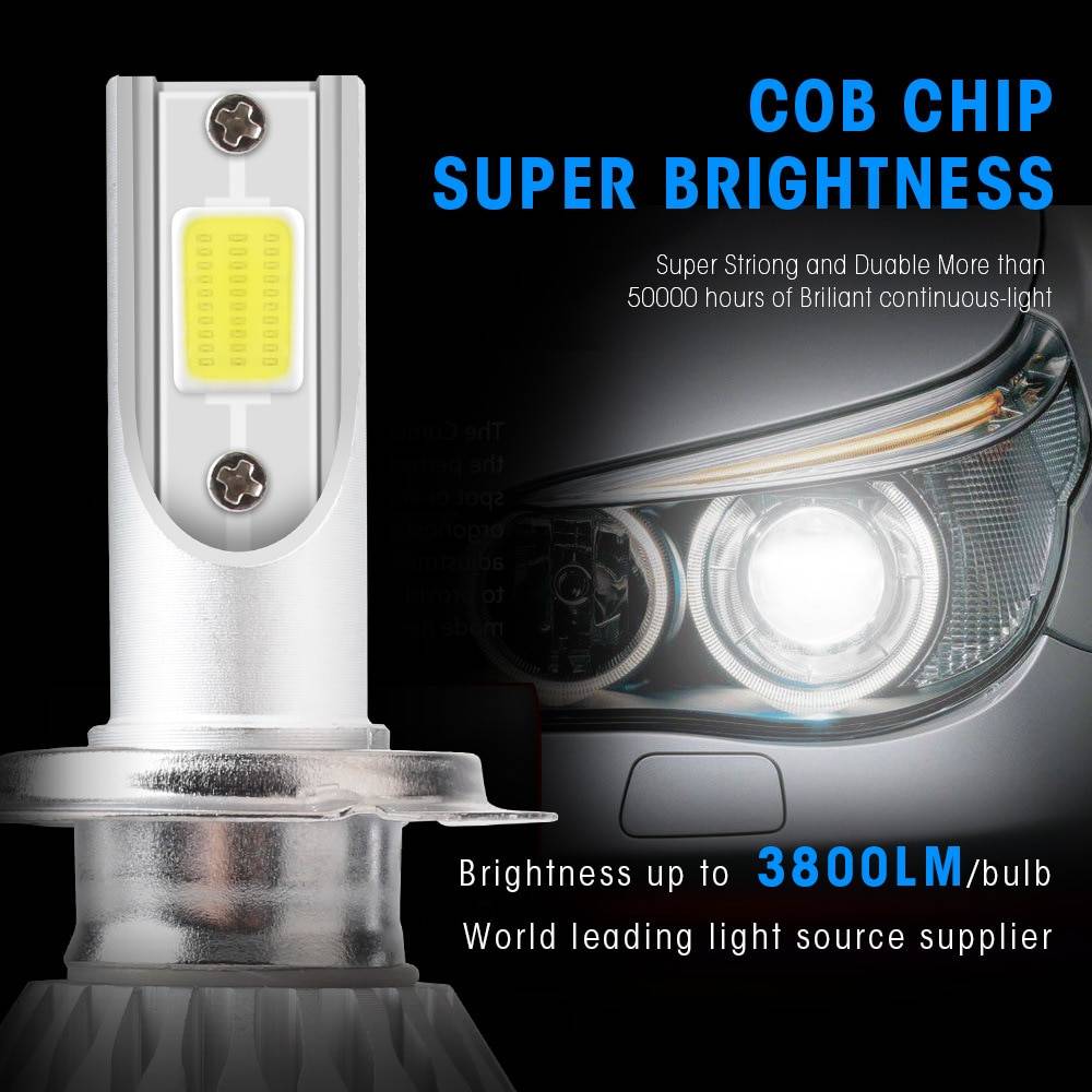 Car LED Headlamp Bulbs Socket Type : 9012|H8 H9 H11|H1|H3|H7|880 881 H27|9004 HB1|9007 HB5|H13 9008|9005 HB3 H10|H4 HB2 9003|9006/HB4 