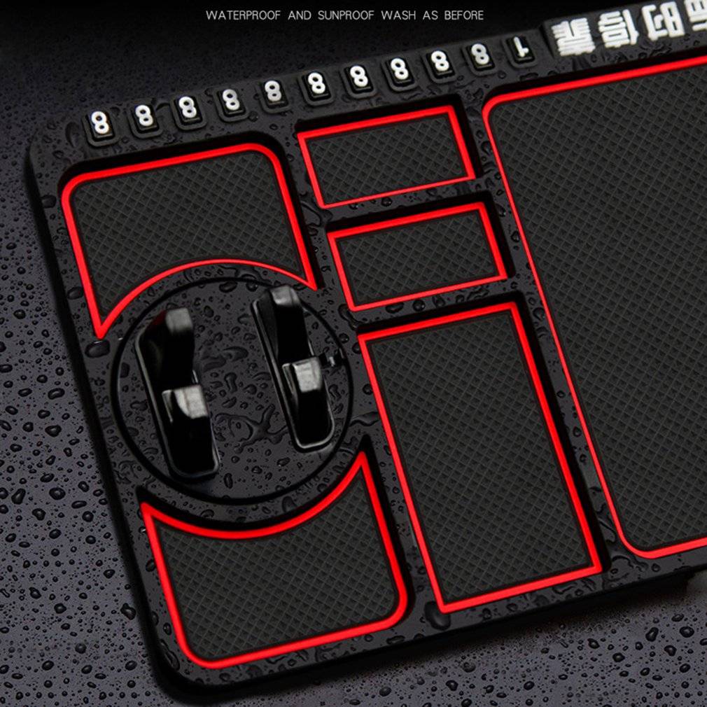 Multifunctional Car Anti-Slip Mat Auto Phone Holder Non Slip Sticky Anti Slide Dash Phone Mount Silicone Dashboard Car Pad Mat Ships From : China|Poland|United States|United Kingdom|SPAIN|Russian Federation|France|Italy 