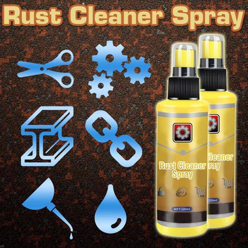 Large 100ML Powerful All-Purpose Rust Cleaner Spray Derusting Spray Car Maintenance Household Cleaning Tools Anti-rust Lubricant  